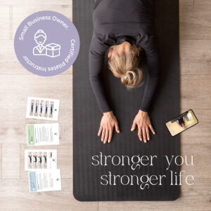 Pilates increases strength, flexibility, balance and posture.